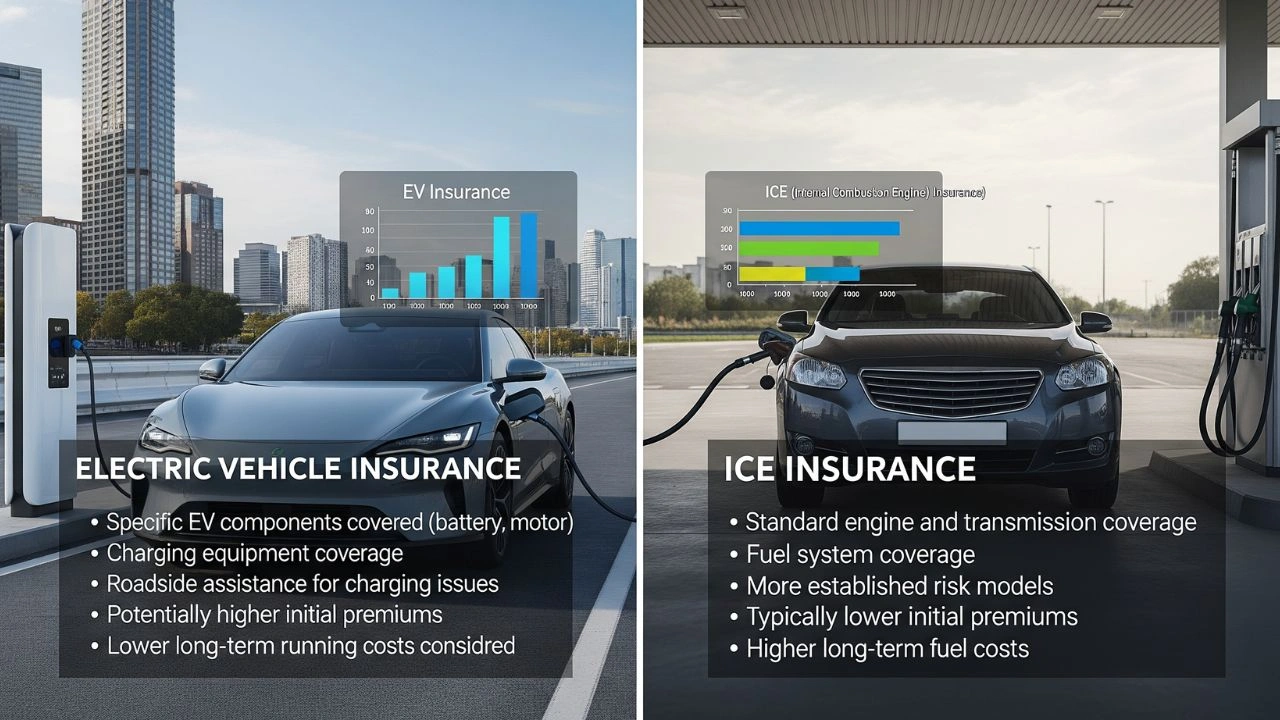Electric Vehicle Insurance vs ICE Insurance