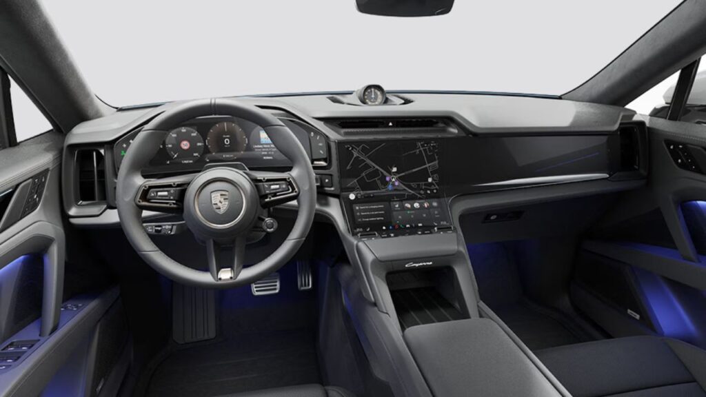 Porsche Cayenne Electric Interior